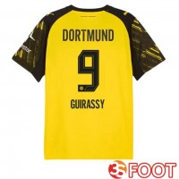 Maillot De Foot Dortmund BVB (Guirassy 9) Domicile Jaune 2025/2026