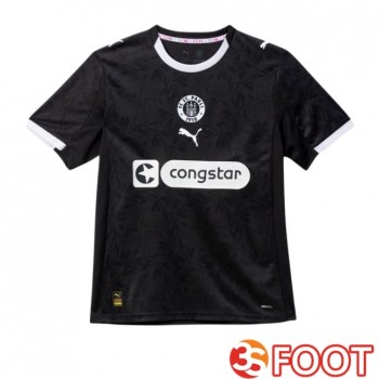 Maillot De Foot FC St. Pauli Third Gris Noir 2025/2026