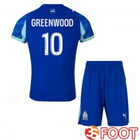 Maillot De Foot Marseille OM (GREENWOOD 10) Enfant Third Bleu 2025/2026