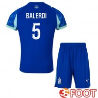 Maillot De Foot Marseille OM (BALERDI 5) Enfant Third Bleu 2025/2026