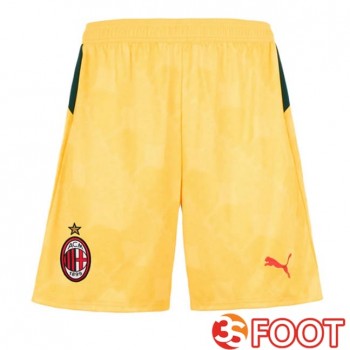 Short De Foot AC Milan Third Jaune 2025/2026