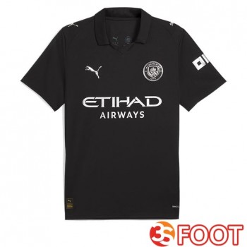 Maillot De Foot Manchester City Exterieur Noir 2025/2026