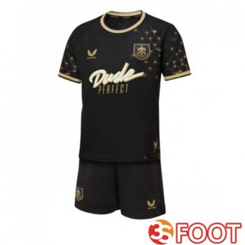 Maillot De Foot Burnley Enfant Third Noir 2025/2026