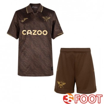 Maillot De Foot Brentford FC Enfant Exterieur Marron 2025/2026