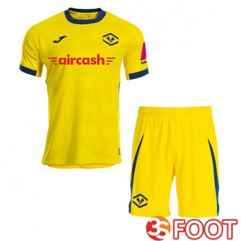 Maillot De Foot Hellas Verone Enfant Exterieur Jaune 2025/2026
