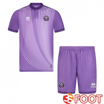 Maillot De Foot Sheffield United Enfant Third Pourpre 2025/2026