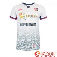 Maillot De Foot Cagliari Calcio Exterieur Blanc 2025/2026