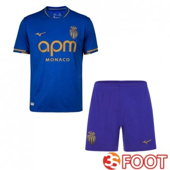 Maillot De Foot AS Monaco Enfant Exterieur Bleu 2025/2026