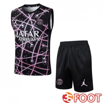 Gilet Foot Jordan Paris PSG + Shorts Noir 2025/2026
