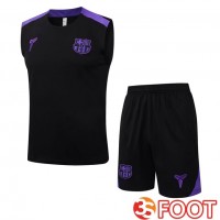Gilet Foot FC Barcelone + Shorts Noir 2025/2026