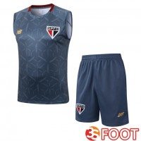 Gilet Foot Sao Paulo FC + Shorts Gris 2025/2026