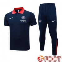 Ensemble Polo Paris PSG + Pantalon Bleu Royal 2025/2026