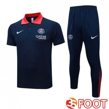 Ensemble Polo Paris PSG + Pantalon Bleu Royal 2025/2026