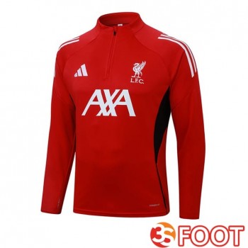 Training Sweatshirt FC Liverpool Rouge 2025/2026