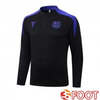 Training Sweatshirt FC Barcelone Noir Bleu 2025/2026
