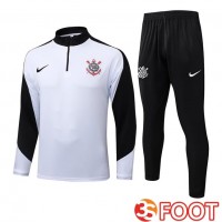 Ensemble Survetement De Foot Corinthians Blanc 2025/2026