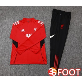 Ensemble Survetement De Foot FC Liverpool Rouge 2025/2026