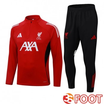 Ensemble Survetement De Foot FC Liverpool Rouge 2025/2026