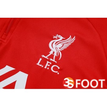 Ensemble Survetement De Foot FC Liverpool Rouge 2025/2026