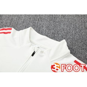 Ensemble Survetement De Foot FC Liverpool Blanc 2025/2026