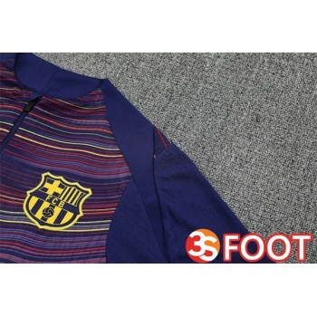 Ensemble Survetement De Foot FC Barcelone Bleu Royal 2025/2026