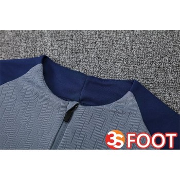 Ensemble Survetement De Foot Paris PSG Gris 2025/2026