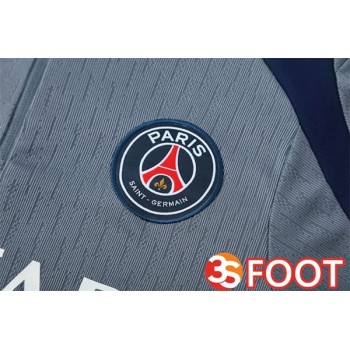 Ensemble Survetement De Foot Paris PSG Gris 2025/2026