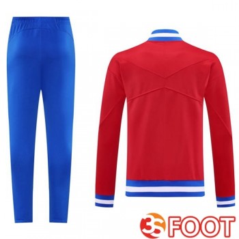 Ensemble Veste Survetement De Foot Atletico Madrid Rouge 2025/2026