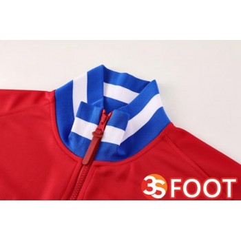 Ensemble Veste Survetement De Foot Atletico Madrid Rouge 2025/2026