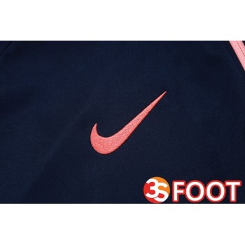 Ensemble Veste Survetement De Foot FC Barcelone Bleu Royal 2025/2026