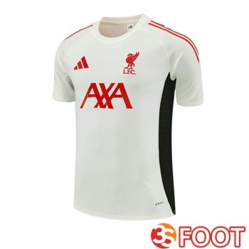 Training T-Shirts FC Liverpool Blanc 2025/2026
