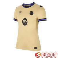 Maillot De Foot FC Barcelone Femme Exterieur Jaune 2025/2026