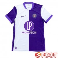 Maillot De Foot Toulouse Domicile Pourpre Blanc 2025/2026