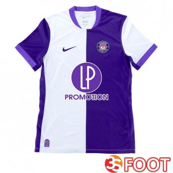 Maillot De Foot Toulouse Domicile Pourpre Blanc 2025/2026