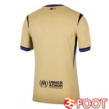 Maillot De Foot FC Barcelone Exterieur Jaune 2025/2026