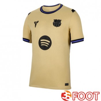 Maillot De Foot FC Barcelone Exterieur Jaune 2025/2026