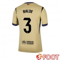 Maillot De Foot FC Barcelone (BALDE 3) Exterieur Jaune 2025/2026