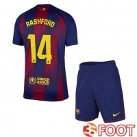 Maillot De Foot FC Barcelone (RASHFORD 14) Enfant Domicile Bleu Rouge 2025/2026
