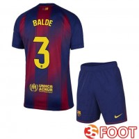 Maillot De Foot FC Barcelone (BALDE 3) Enfant Domicile Bleu Rouge 2025/2026