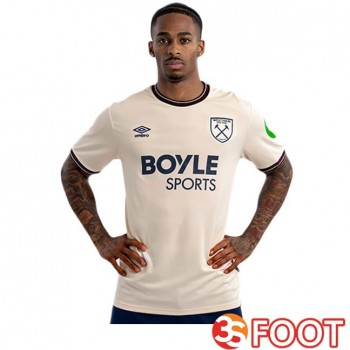 Maillot De Foot West Ham United Exterieur Blanc 2025/2026