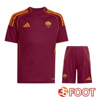 Ensemble Maillot Foot AS Roma Domicile + Shorts 2025/2026