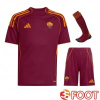 Ensemble Maillot Foot AS Roma Domicile (Shorts + Chaussettes) 2025/2026