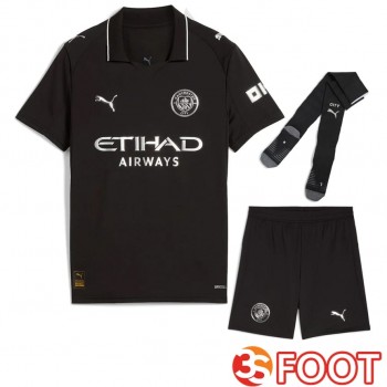 Ensemble Maillot Foot Manchester City Exterieur (Shorts + Chaussettes) 2025/2026
