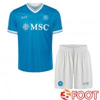 Maillot De Foot SSC Naples Enfant Domicile Bleu 2025/2026