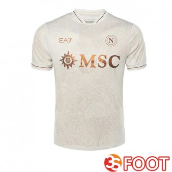 Maillot De Foot SSC Naples Exterieur Blanc 2025/2026
