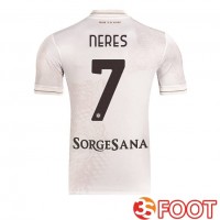 Maillot De Foot SSC Naples (David Neres 7) Exterieur Blanc 2025/2026