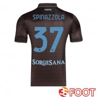 Maillot De Foot SSC Naples (Leonardo Spinazzola 37) Third Marron 2025/2026