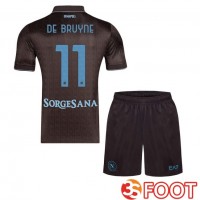 Maillot De Foot SSC Naples (Kevin De Bruyne 11) Enfant Third Marron 2025/2026