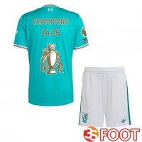 Maillot De Foot FC Liverpool Enfant Champions Édition Spéciale Third Vert 2025/2026