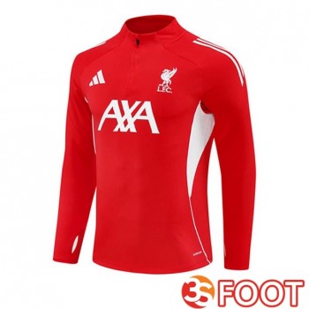 Training Sweatshirt FC Liverpool Rouge 2025/2026